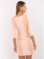 Sukienka LK SK model 18547510 brzoskwiniowy - FPrice