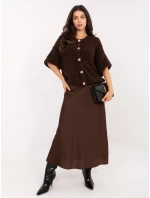 Spódnica MI SD model 21736719 brązowy - FPrice