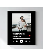 Personalizovaný magický fotorámik – 50x70 – hudobný prehrávač Personalizovaný magický fotorámik – 50x70 – hudobný prehrávač