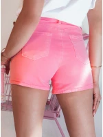 dámské džínové šortky růžové Dstreet model 21977669 - FashionStreet