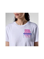 Dámske tričko ROSSIGNOL W Graphic Waterfall Tee, biele Dámske tričko ROSSIGNOL W Graphic Waterfall Tee, biele