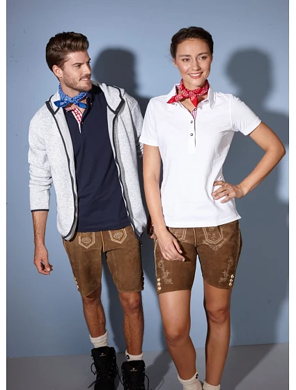 JN Pánské piqué polo v stylu 02.0 white/red white model 22488663 - Daiber JN Pánské piqué polo v stylu 02.0 white/red white model 22488663 - Daiber