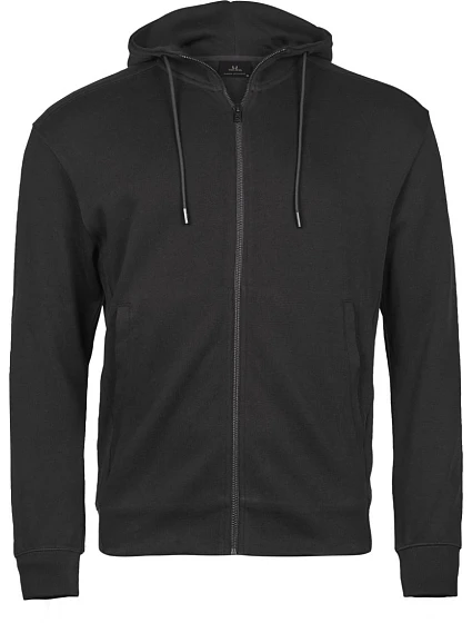 Tee Jays TJ 5508 Mikina z interlocku s kapucňou 18.5508 čierna Tee Jays TJ 5508 Mikina z interlocku s kapucňou 18.5508 čierna