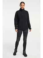 Half Zip W Dámská fleecová mikina s 1/4 zipem black model 22470896 - Tenson