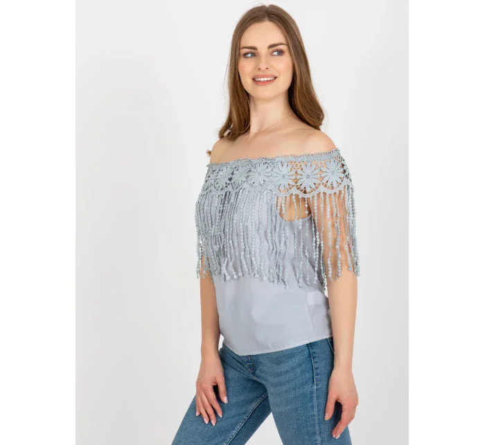 Blúzka AT BZ 1801.87 sivá