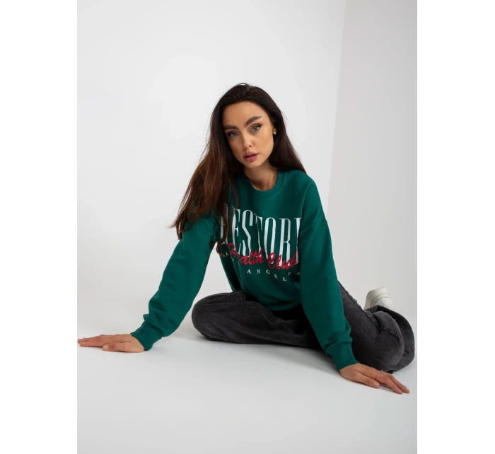 Mikina EM BL 7886.88 tmavo zelená