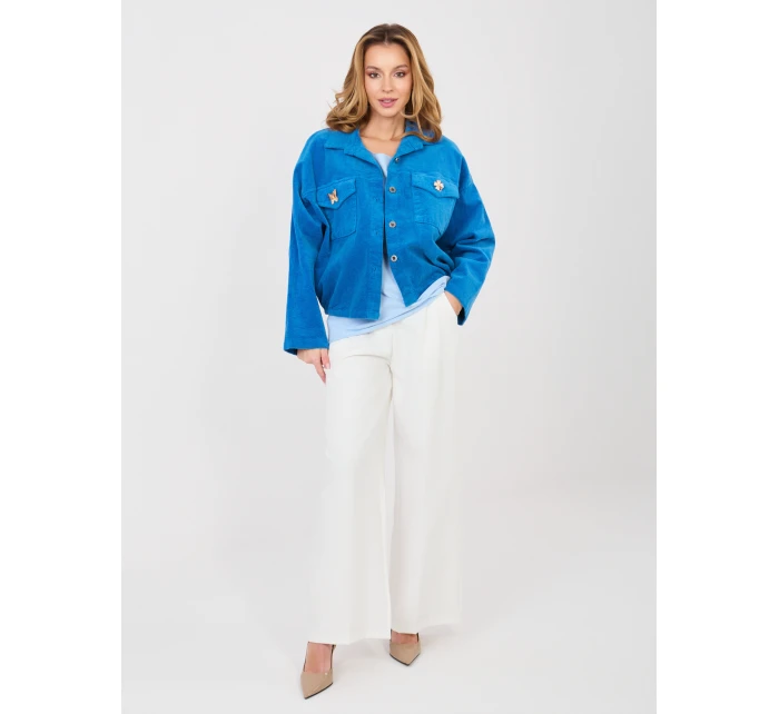 Kurtka IT KR model 22013796 ciemny niebieski - FPrice Kurtka IT KR model 22013796 ciemny niebieski - FPrice