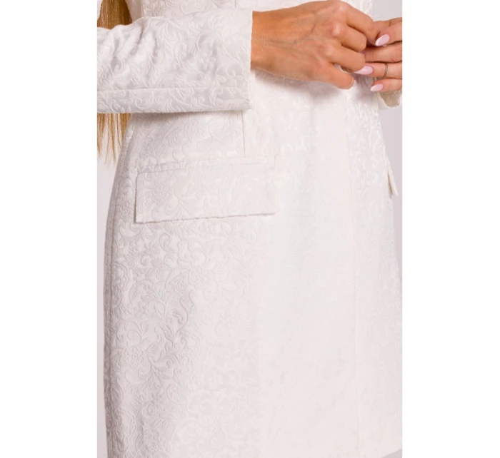 M881 Žakárové sako - krémové M881 Žakárové sako - krémové