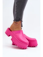 Dámské žabky na masivní podrážce Big Star model 20434757 Fuchsia - Big Star Shoes Dámské žabky na masivní podrážce Big Star model 20434757 Fuchsia - Big Star Shoes