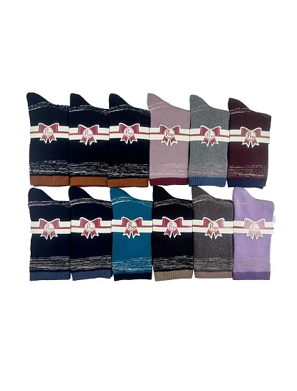 PONOŽKY 24629 FROTÉ MIX