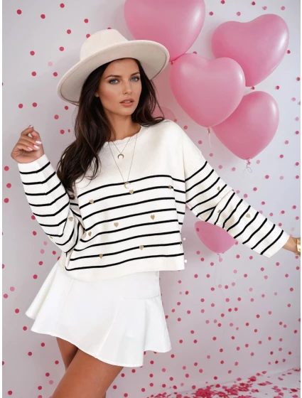 Dámsky sveter VELORIA ecru MY2026