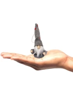 PRÍVESOK TRPASLÍK SIVÝ 11CM