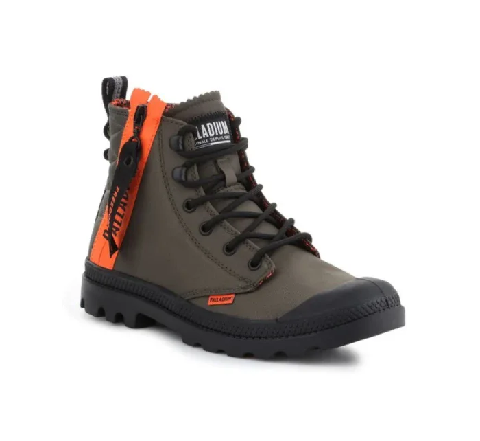Dámske topánky Pampa Unlocked U Olive Night W 77239-309-M - Palladium Dámske topánky Pampa Unlocked U Olive Night W 77239-309-M - Palladium