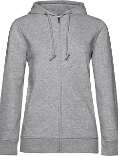 B&C Inspire Zipped Hood /women_° Dámská mikina s kapucí model 22483852 heather grey
