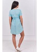 Mätové bodkované šaty