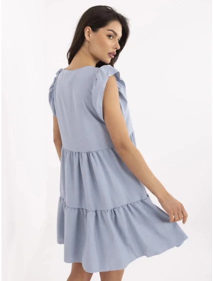 WN SK 704 šaty.83 svetlo modrá WN SK 704 šaty.83 svetlo modrá