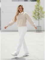 Dámská mikina s potiskem oversize cappuccino Dstreet model 21989123 - FashionStreet