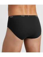 Pánské slipy men Basic Midi černé - Sloggi Pánské slipy men Basic Midi černé - Sloggi