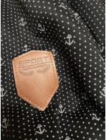 Černá dámská rozepínací mikina se stahovacími lemy model 21310436 - 6&8 Fashion