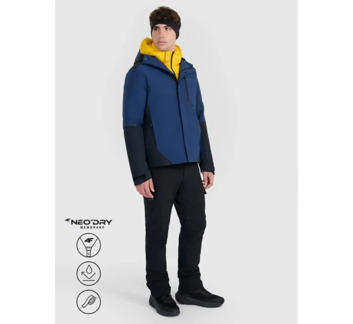 Pánska treková bunda s membránou 10000 4F 4FRAW25TTJAM1045-31S pánske Pánska treková bunda s membránou 10000 4F 4FRAW25TTJAM1045-31S pánske