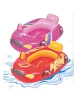 NAFUKOVACÍ ČLN AUTO NA PLÁVANIE 86X60,5CM 37621 ORANŽOVÝ