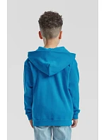 Fruit of the Loom Classic Kids Sweat Jacket Detská mikina s kapucňou 16.2045 čierna