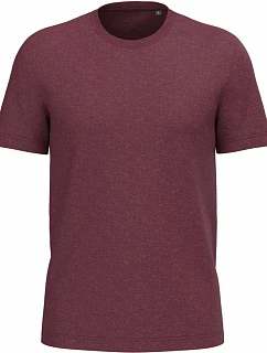 K Tričko z těžké bio bavlny wine heather model 22439471 - Kariban