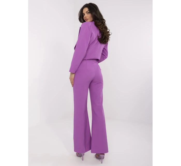 Nohavice DHJ SP 18737.08 fialové Nohavice DHJ SP 18737.08 fialové