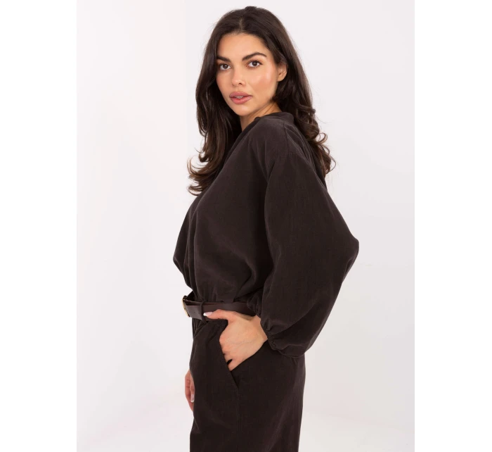 Koszula IT KS model 21722865 ciemny brązowy - FPrice