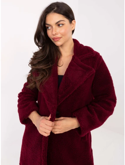 Płaszcz IT PL model 21471686 bordowy - FPrice