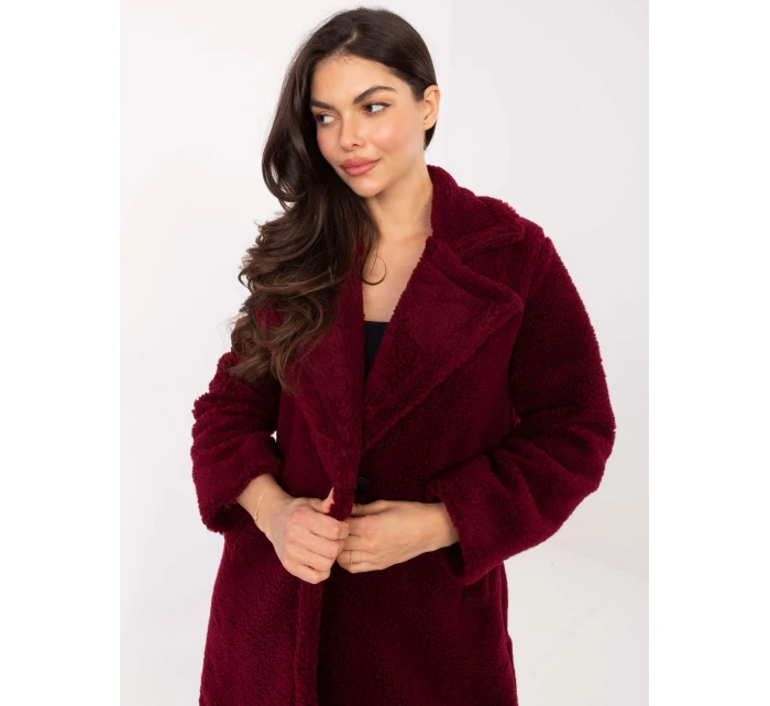 Płaszcz IT PL model 21471686 bordowy - FPrice