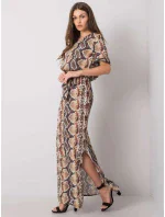 Šaty LK SK model 15440706 béžová - FPrice Šaty LK SK model 15440706 béžová - FPrice