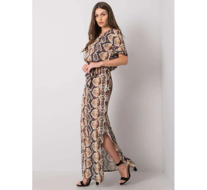 Šaty LK SK model 15440706 béžová - FPrice Šaty LK SK model 15440706 béžová - FPrice