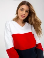 Mikina RV BL model 17963971 bílá a tmavě modrá - FPrice