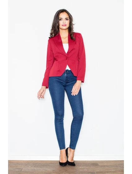 Bunda  vínová  model 18488341 - Figl