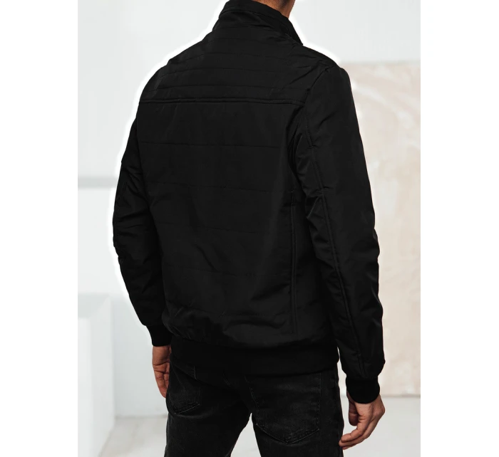 Pánska prechodná bunda čierna FashionStreet TX5005