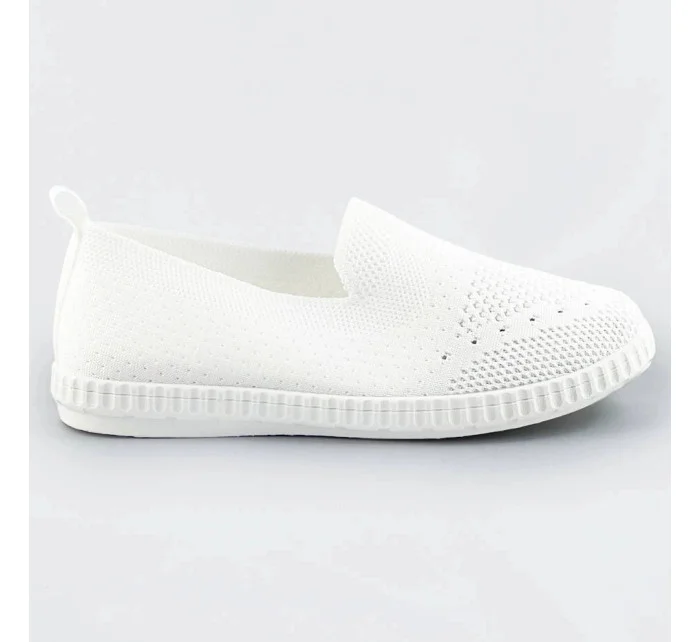 Bílé ažurové tenisky model 20780241 - VIA GIULIA Bílé ažurové tenisky model 20780241 - VIA GIULIA