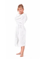 Detský bambusový župan Sauna s kapucňou Baby Sauna Baby White Detský bambusový župan Sauna s kapucňou Baby Sauna Baby White