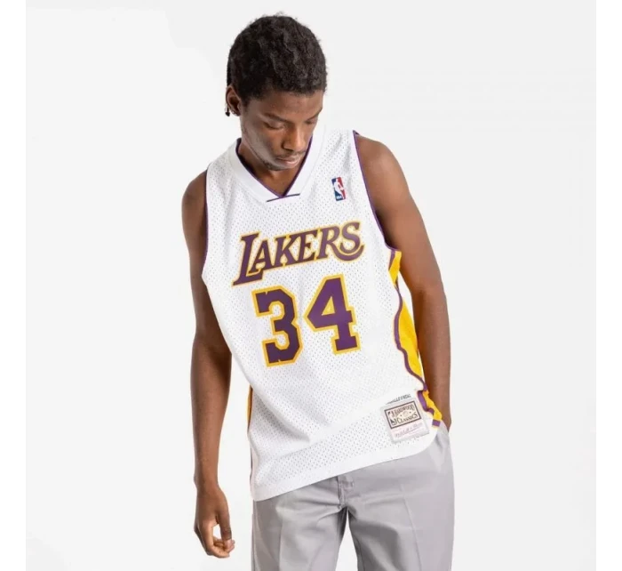 Mitchell & Ness Los Angeles Lakers NBA Shaquille O'Neal M tričko SMJY4442-LAL02SONWHIT pánske