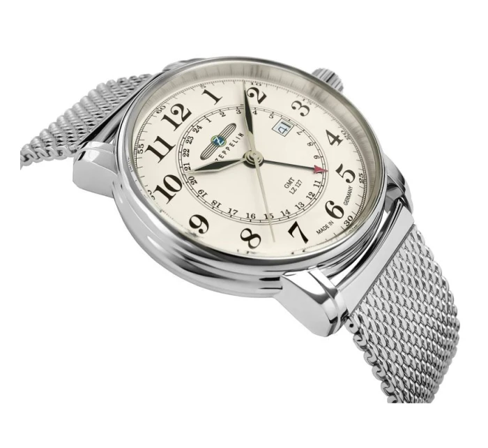 ZEPPELIN Pánske hodinky LZ127 Graf Zeppelin GMT 7642M-5 + BOX ZEPPELIN Pánske hodinky LZ127 Graf Zeppelin GMT 7642M-5 + BOX