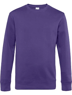 B&C KING Crew Neck_° Pánská mikina  purple model 22484025