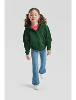 Fruit of the Loom Classic Kids Sweat Jacket Detská mikina s kapucňou 16.2045 červená Fruit of the Loom Classic Kids Sweat Jacket Detská mikina s kapucňou 16.2045 červená
