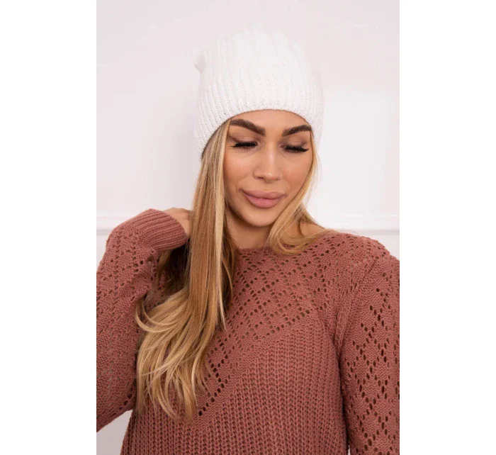 Fleecová čiapka Anna K238 biela Fleecová čiapka Anna K238 biela