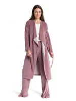 Dámsky zamatový župan LA087 - Lalupa