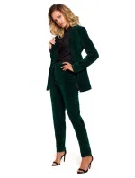 Zamatové sako s gombíkom M643 - Moe Zamatové sako s gombíkom M643 - Moe