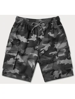 Světle šedé pánské kraťasy model 18409848 - J.STYLE