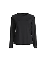 CASALL Essential Tričko s dlhým rukávom čierne