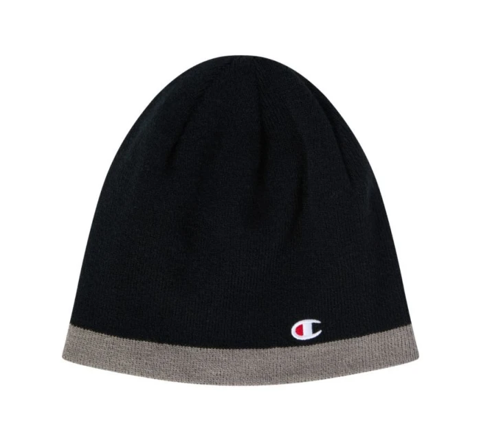 Champion Obojstranná čiapka čierna a sivá 802407 KK001 Champion Obojstranná čiapka čierna a sivá 802407 KK001