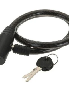 XQMAX SPIRÁLOVÉ GRIPY NA BICYKEL 0,8x65 cm ČIERNE