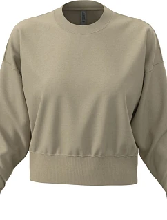 Next Level Apparel N 9087 Ťažká dámska mikina oversize 08.9087 tan